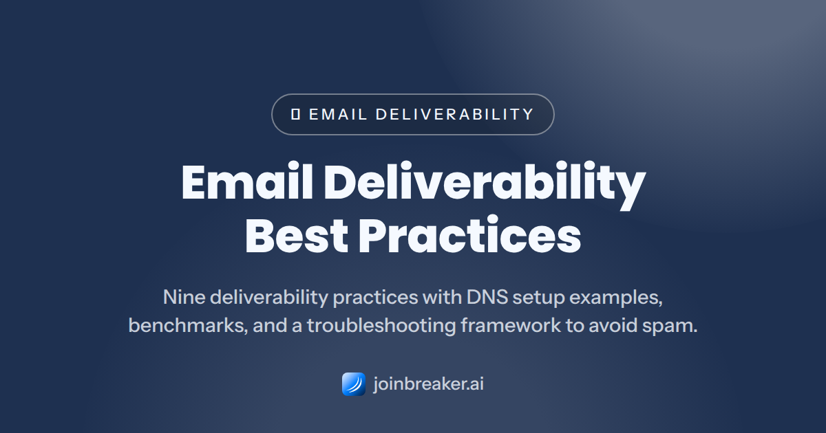 Email Deliverability Best Practices for 2026