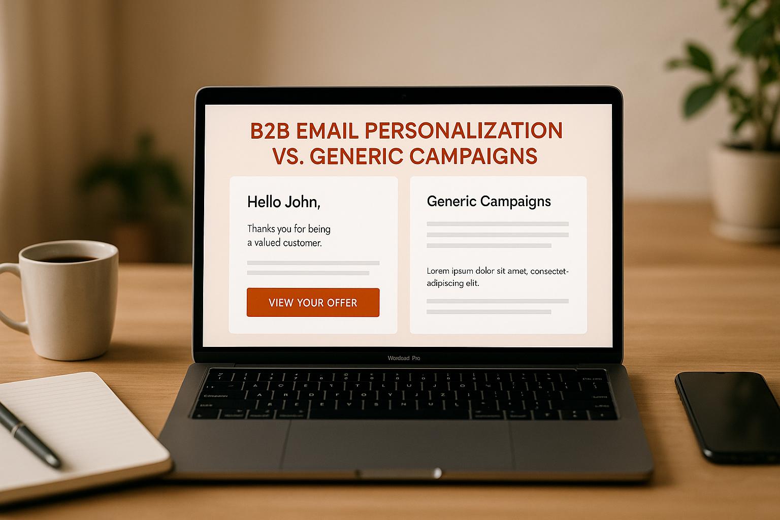 B2B Email Personalization vs. Generic Campaigns
