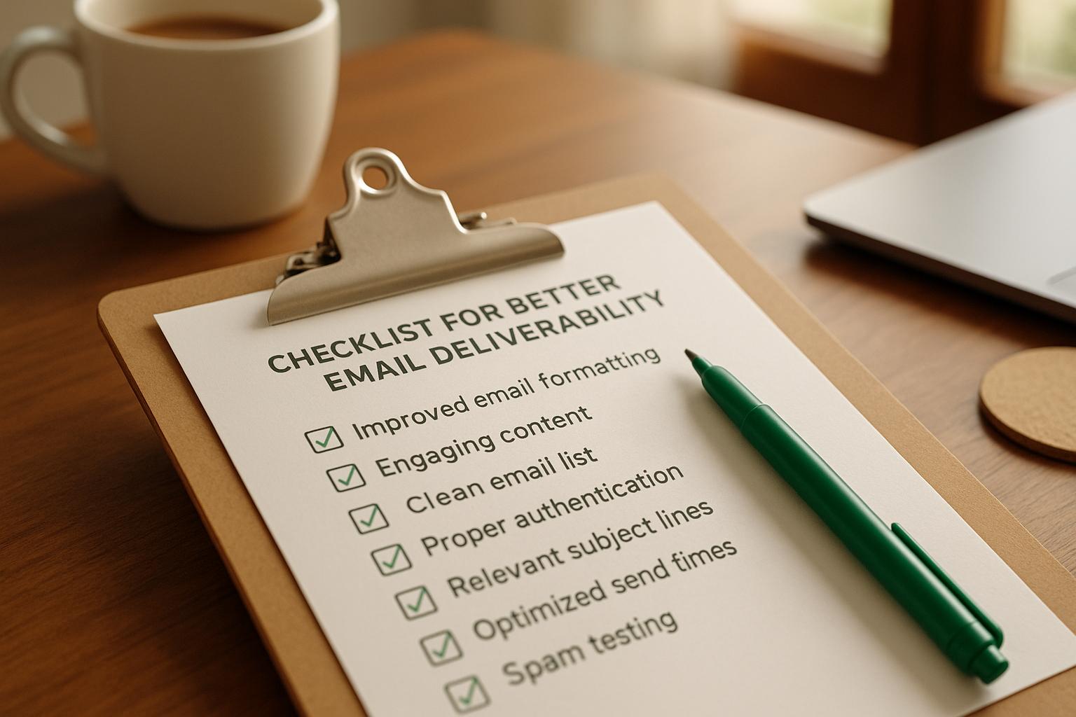 Checklist For Better Email Deliverability