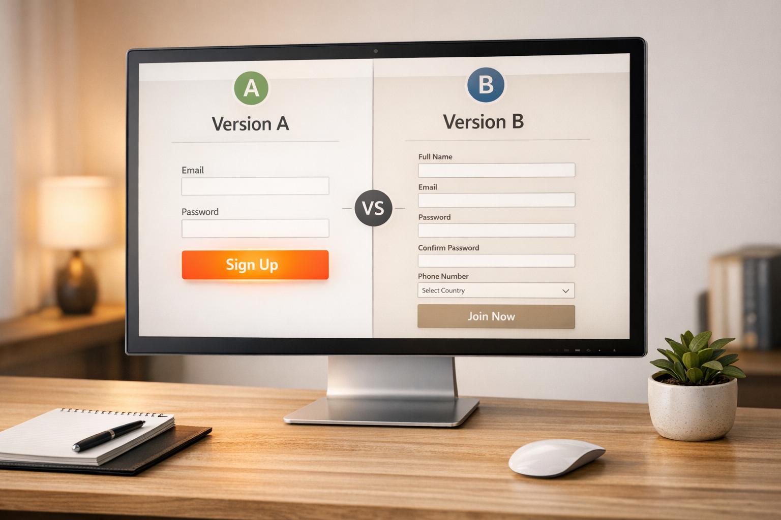 Ultimate Guide to Signup Form A/B Testing