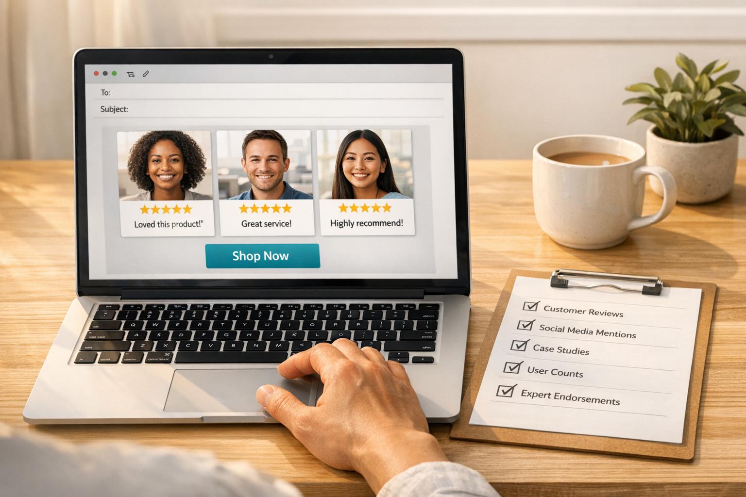 Checklist for Using Social Proof in Email Campaigns