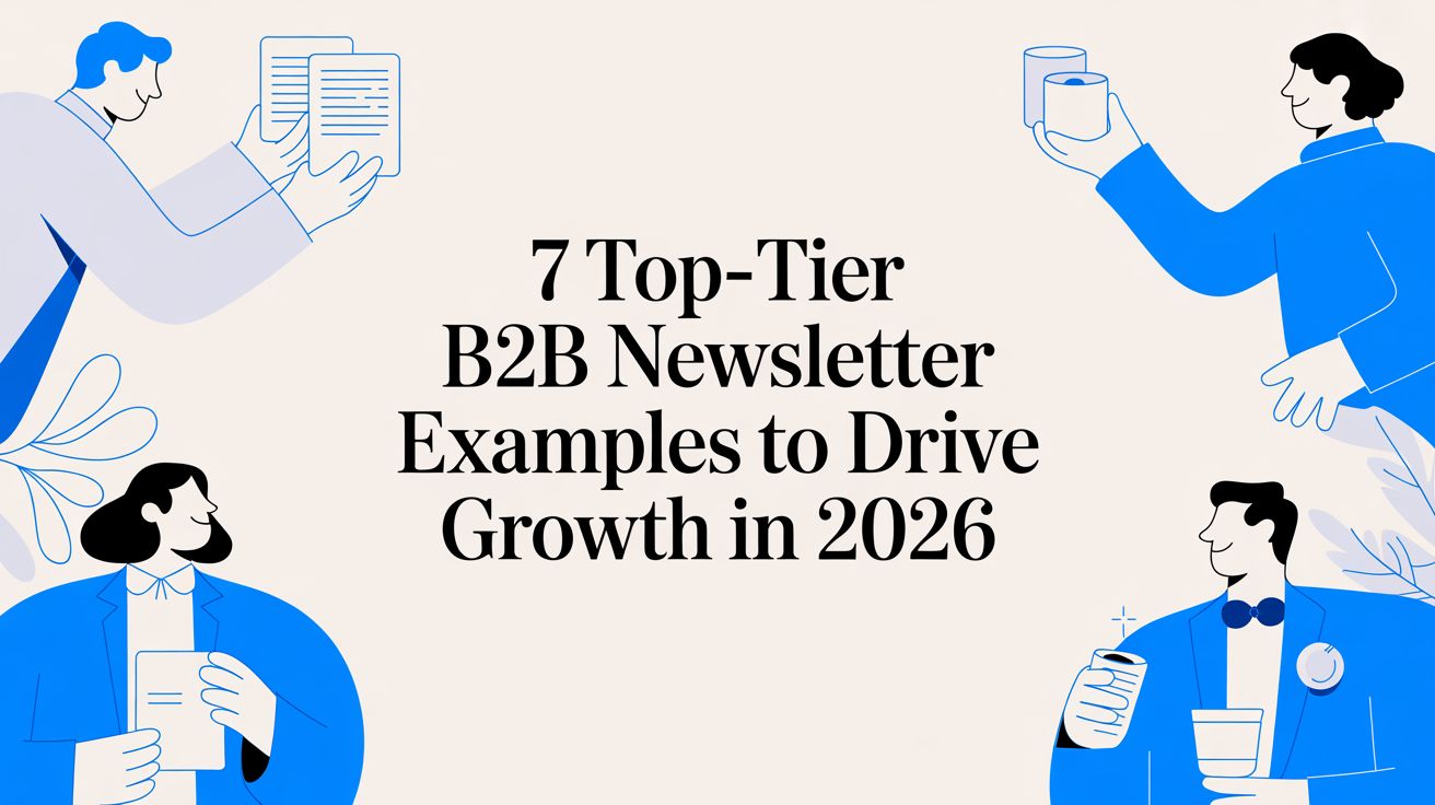 7 Top-Tier B2B Newsletter Examples to Drive Growth in 2026