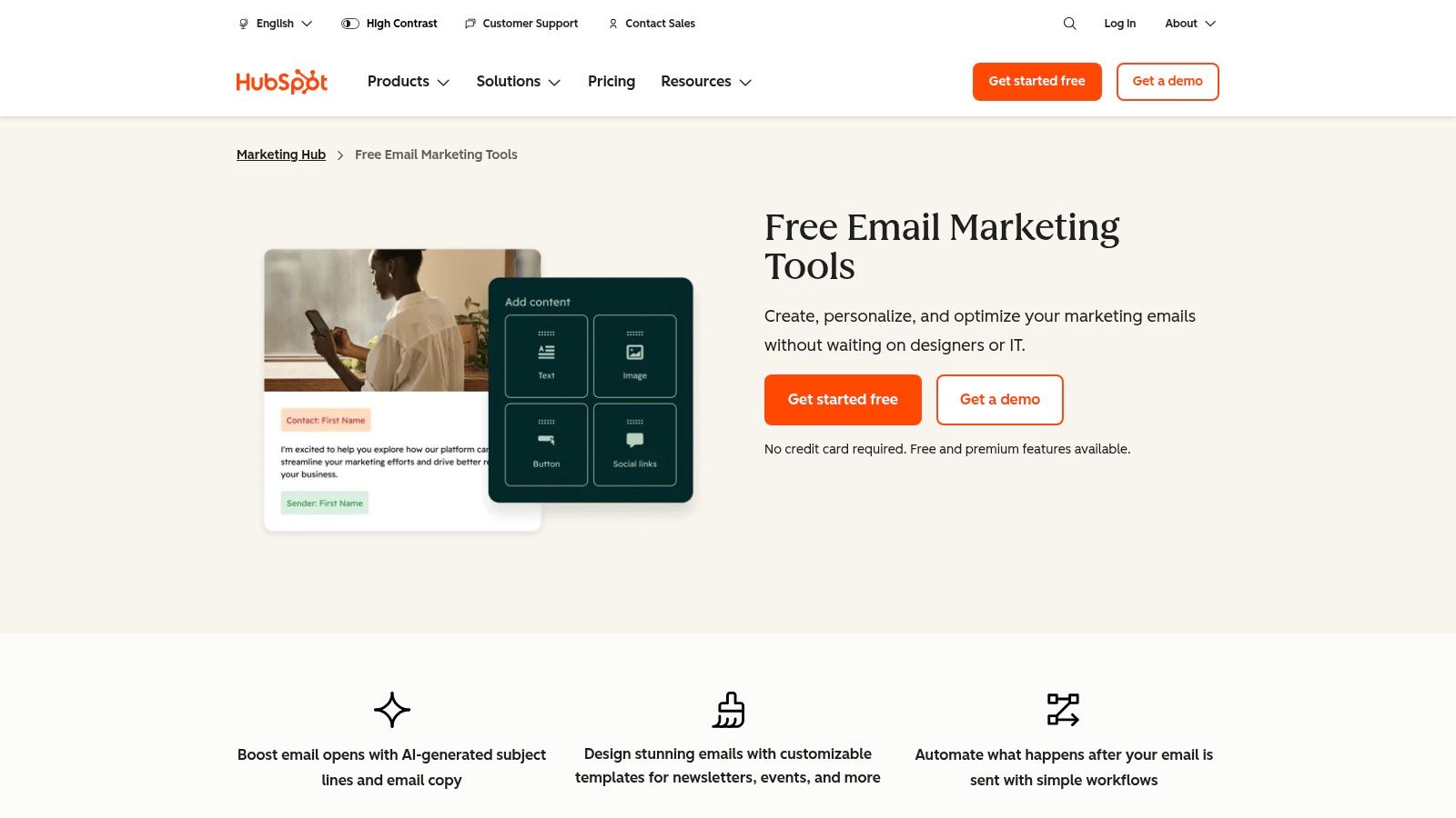 HubSpot Marketing Hub (Email)