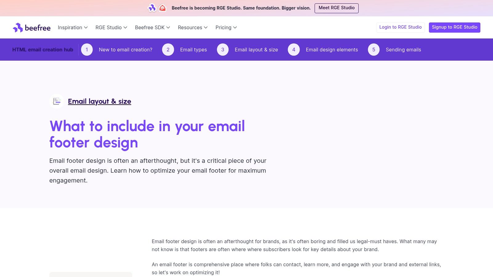 4. The Monetized Sponsorship Footer
