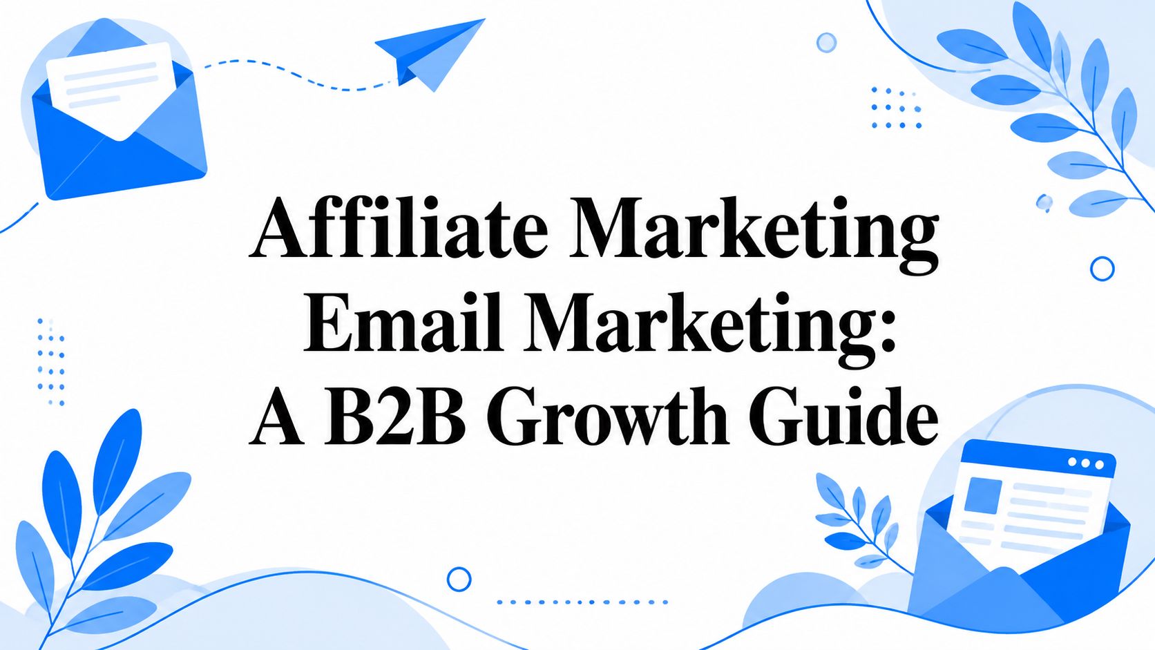 Affiliate Marketing Email Marketing: A B2B Growth Guide