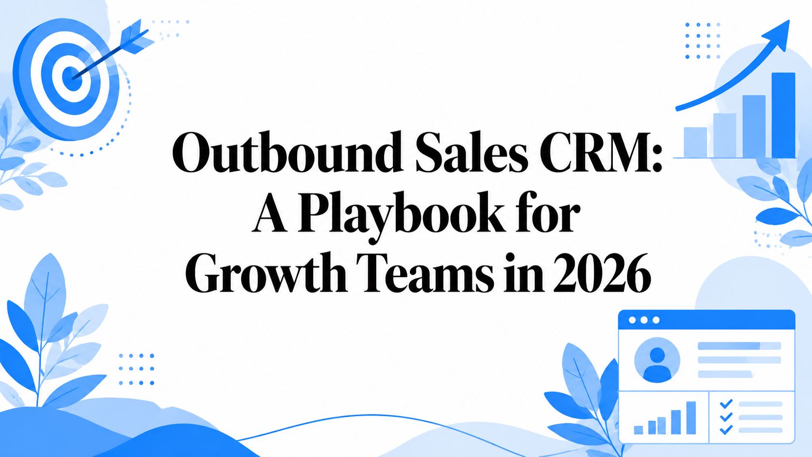 Outbound Sales CRM: A Playbook for Growth Teams in 2026
