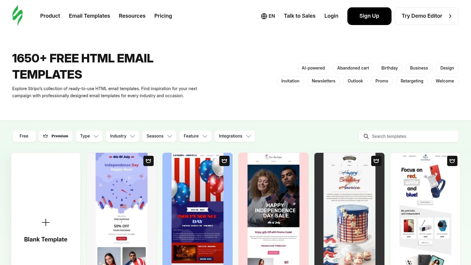 Stripo – Templates + Banner Builder
