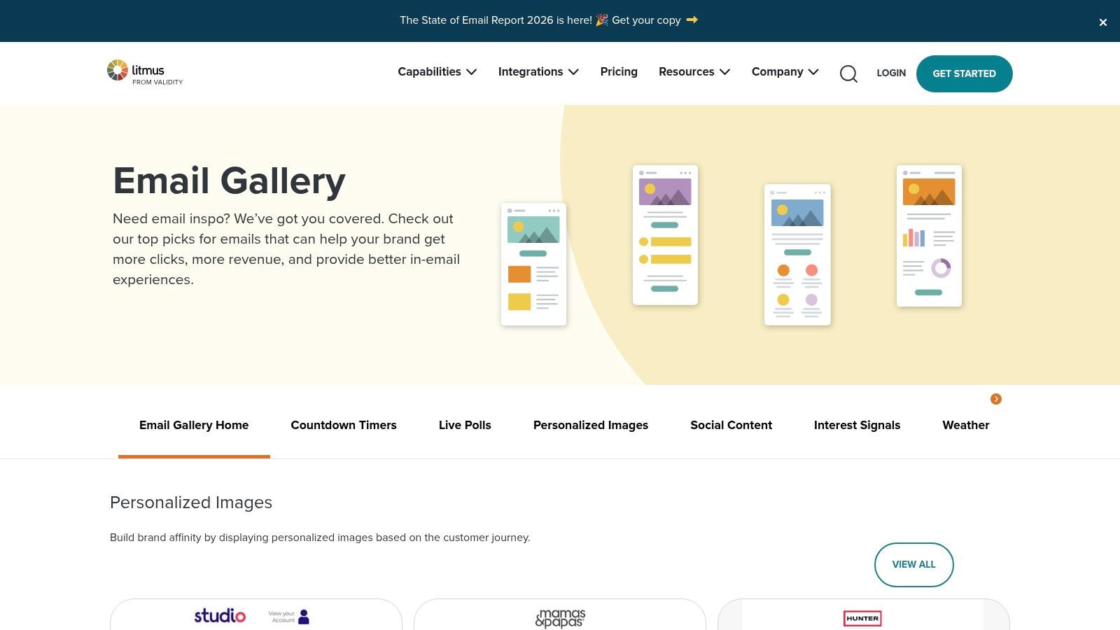 Litmus Email Gallery